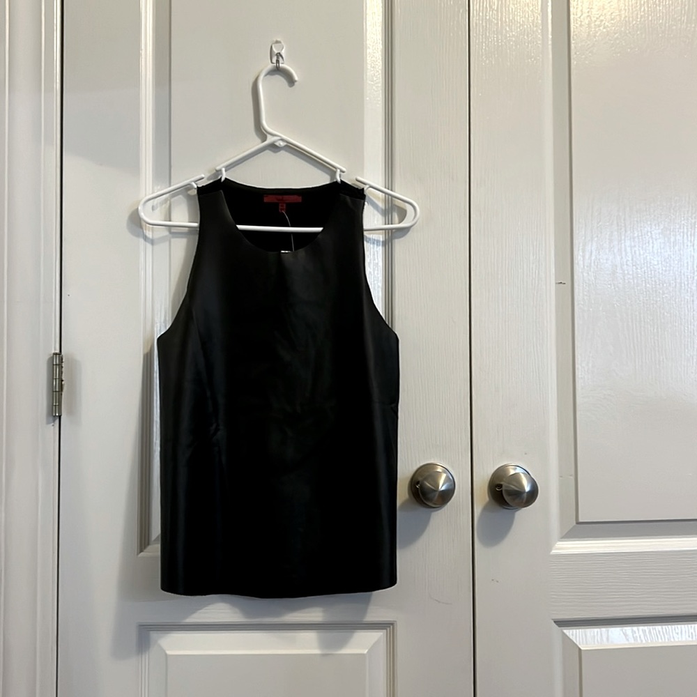 Red by Bke (buckle) size medium leather tank top